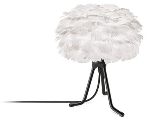 Lampa Stołowa UMAGE, czarny, sypialnia, inny materiał