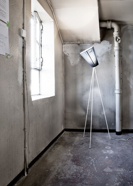 Lampa Podłogowa Northern, ściemnialny, beżowy, salon, metal