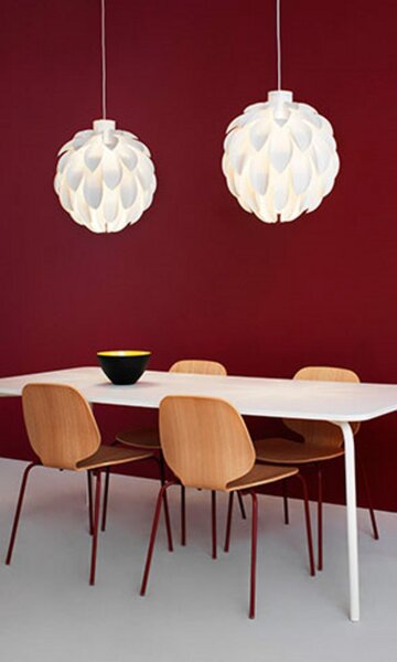 Lampa Wisząca Normann Copenhagen, biały, salon, tworzywo sztuczne