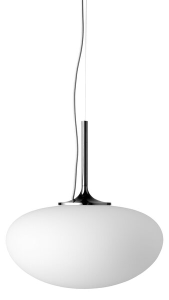 Lampa Wisząca GUBI, Stemlite, ściemnialny, biały, salon, szkło, design