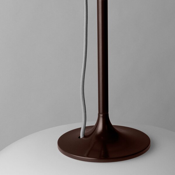 Lampa Wisząca GUBI, Stemlite, ściemnialny, biały, salon, szkło, design