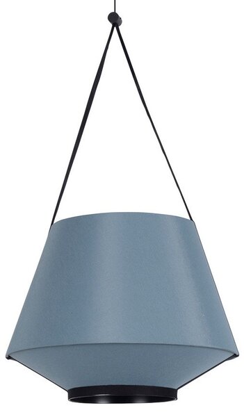 Lampa Wisząca Forestier, Carrie XS, ściemnialny, niebieski, salon, tkanina | tekstylia, design
