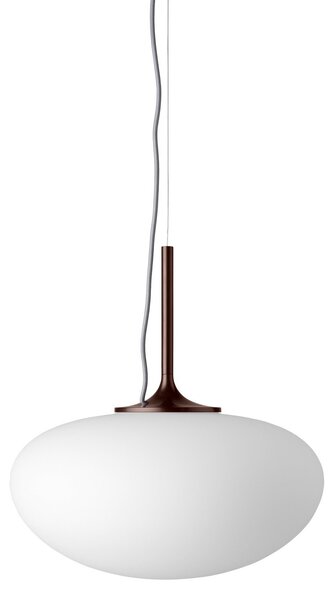 Lampa Wisząca GUBI, Stemlite, ściemnialny, biały, salon, szkło, design