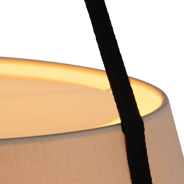Lampa Wisząca Forestier, Carrie S, ściemnialny, salon, tkanina | tekstylia, design