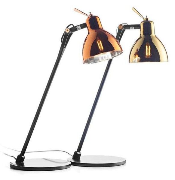 Lampa Stołowa Rotaliana, złoty | mosiężny, metal
