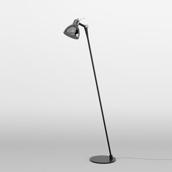 Lampa Podłogowa Rotaliana, Luxy F0 Glam, czarny, salon, metal, design