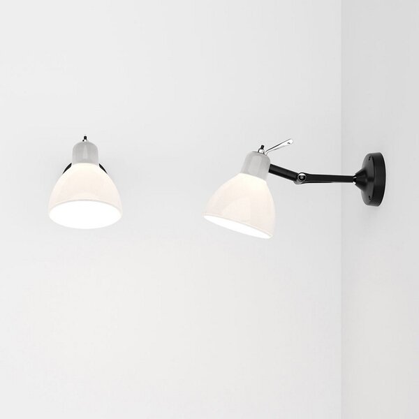 Lampa Ścienna Rotaliana, Luxy H0 Glam, ściemnialny, czarny, salon, metal, design