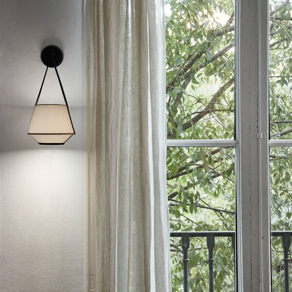 Lampa Ścienna Forestier, Carrie XS, ściemnialny, salon, tkanina | tekstylia, design