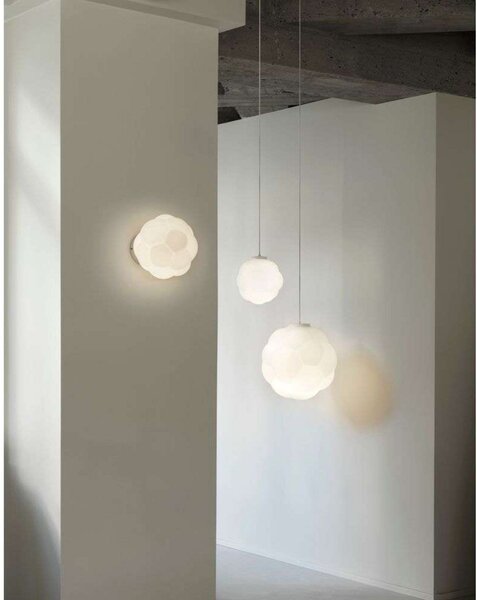 Lampa Sufitowa Normann Copenhagen, biały, salon, szkło