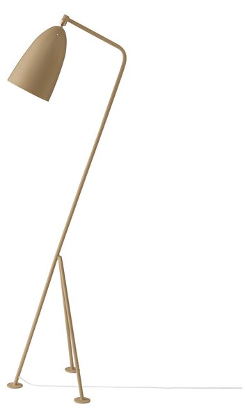 Lampa Podłogowa GUBI, Gräshoppa, brąz rdzawy, salon, metal, design