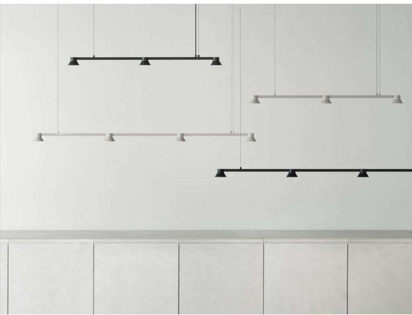 Lampa Wisząca Normann Copenhagen, ściemnialny, czarny, jadalnia, aluminium