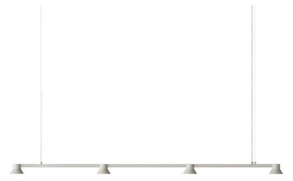 Lampa Wisząca Normann Copenhagen, ściemnialny, szary, jadalnia, aluminium