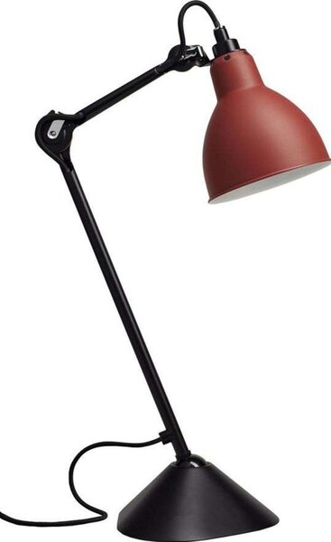 Lampa Stołowa Lampe Gras, czerwony, salon, metal