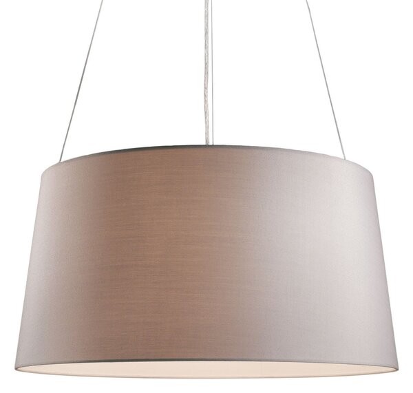 Lampa Wisząca kdln, Tripod, ściemnialny, beżowy, sypialnia, tkanina | tekstylia, design
