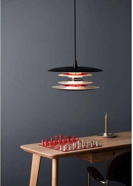 Lampa Wisząca Belid, ściemnialny, czarny, jadalnia, metal