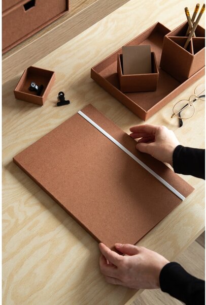 Kartonowy organizer na dokumenty Paulina Restore Paper Laminate A4 – Bigso