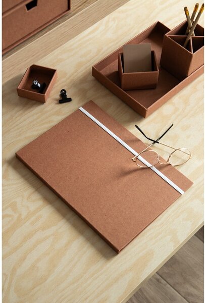 Kartonowy organizer na dokumenty Paulina Restore Paper Laminate A4 – Bigso