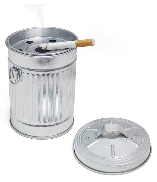 Metalowa popielniczka Garbage – Balvi