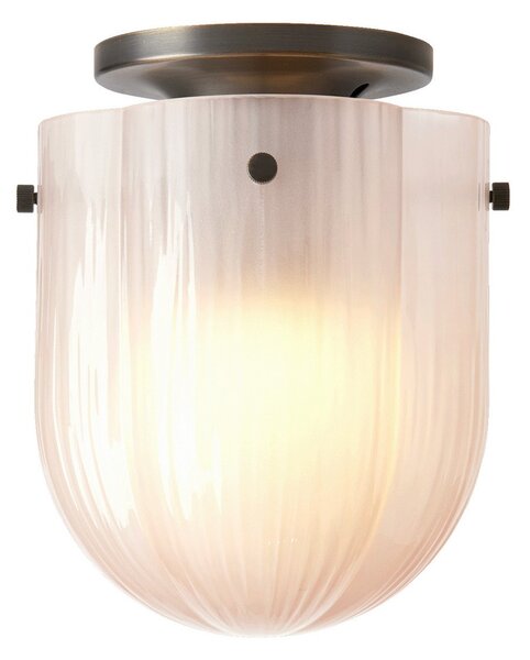 Lampa Sufitowa GUBI, Seine, ściemnialny, antyczny mosiądz, salon, szkło, design