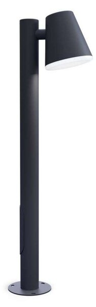Zewnętrzna Lampa Belid, ściemnialny, czarny, taras, metal