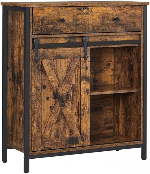 Szafka loftowa z przesuwnymi drzwiami 70 cm LOFT