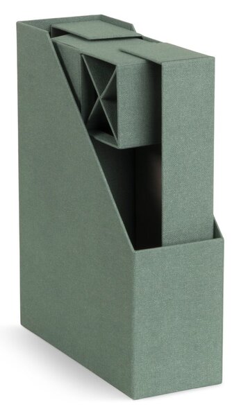 Kartonowe organizery zestaw 4 szt. Hugo Canvas Paper Laminate – Bigso
