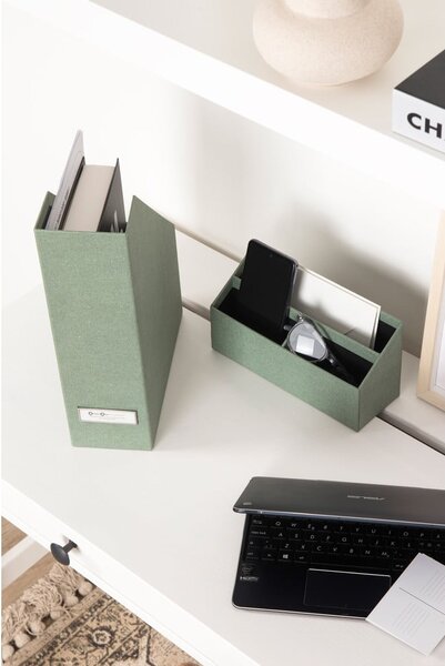 Kartonowe organizery zestaw 4 szt. Hugo Canvas Paper Laminate – Bigso