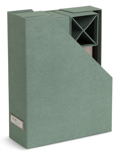 Kartonowe organizery zestaw 4 szt. Hugo Canvas Paper Laminate – Bigso