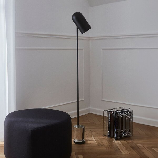 Lampa Podłogowa AYTM, Luceo, czarny, salon, metal, design
