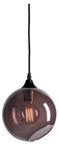 Lampa Wisząca DESIGN BY US, fioletowy, jadalnia, szkło