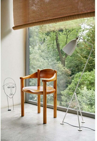 Gräshoppa Lampa Podłogowa Glossy Alabaster White - GUBI