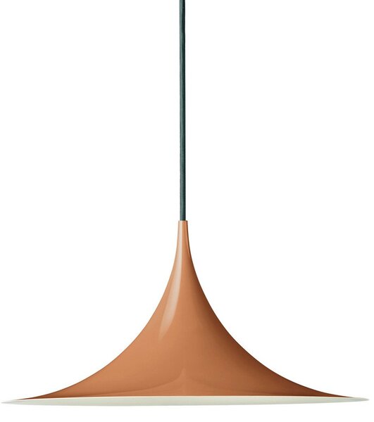 Lampa Wisząca GUBI, Semi, ściemnialny, brąz rdzawy, salon, metal, design