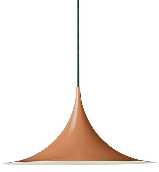 Lampa Wisząca GUBI, Semi, ściemnialny, brąz rdzawy, salon, metal, design