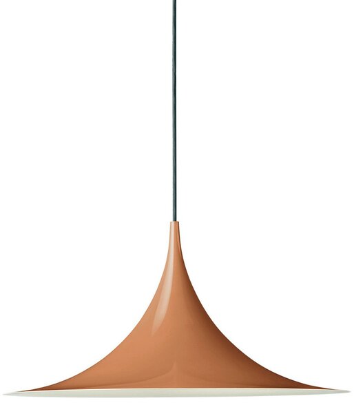 Lampa Wisząca GUBI, Semi, ściemnialny, brąz rdzawy, salon, metal, design