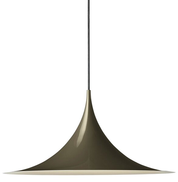 Lampa Wisząca GUBI, Semi, ściemnialny, brąz rdzawy, salon, metal, design