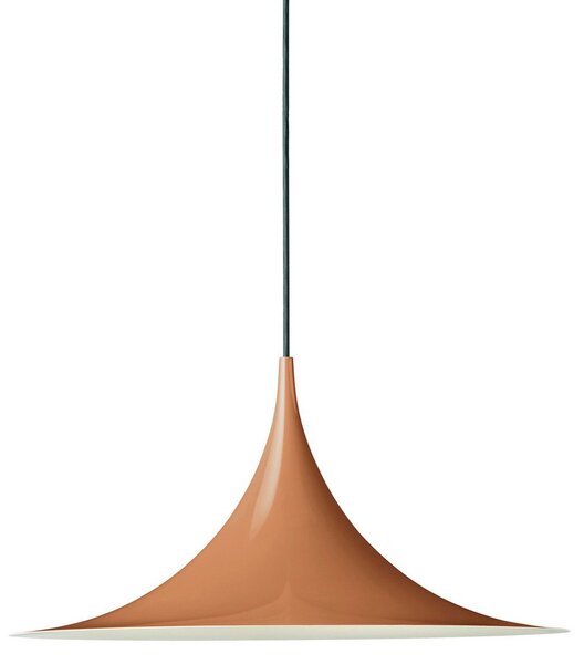 Lampa Wisząca GUBI, Semi, ściemnialny, brąz rdzawy, salon, metal, design