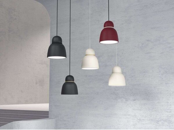 Lampa Wisząca Belid, beżowy, jadalnia, metal