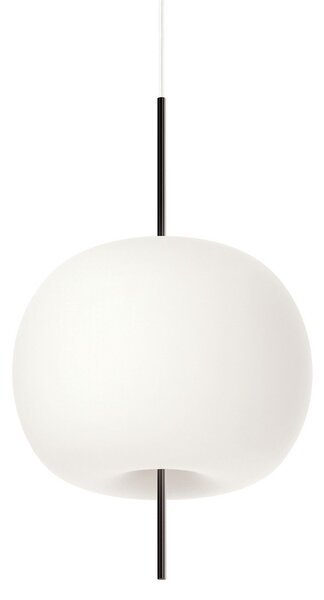Lampa Wisząca kdln, KUSHI 33, ściemnialny, biały, salon, szkło, design