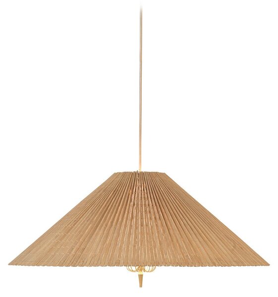 Lampa Wisząca GUBI, 1972, ściemnialny, drewniany, salon, bambus, design