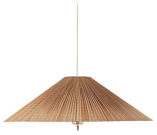 Lampa Wisząca GUBI, 1972, ściemnialny, drewniany, salon, bambus, design