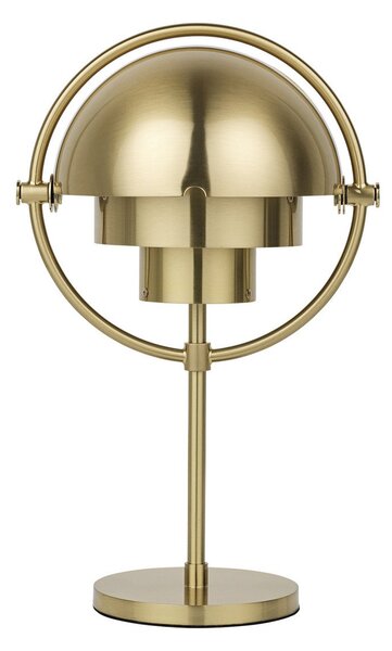 Lampa Stołowa GUBI, Multi-Lite, ściemnialny, złoty | mosiężny, salon, metal, design