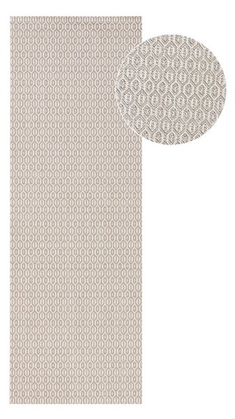 Szary chodnik odpowiedni na zewnątrz NORTHRUGS Coin, 80x200 cm