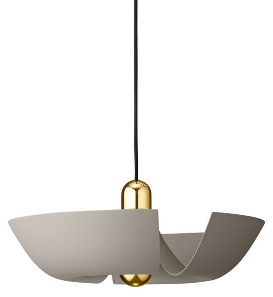 Lampa Wisząca AYTM, Cycnus, ściemnialny, szary, salon, aluminium, design