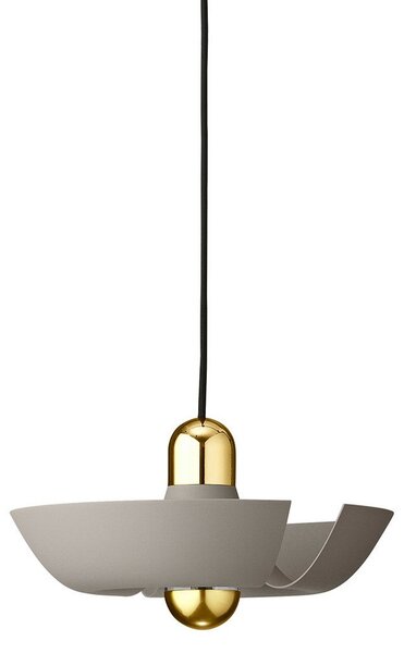 Lampa Wisząca AYTM, Cycnus, ściemnialny, szary, salon, aluminium, design