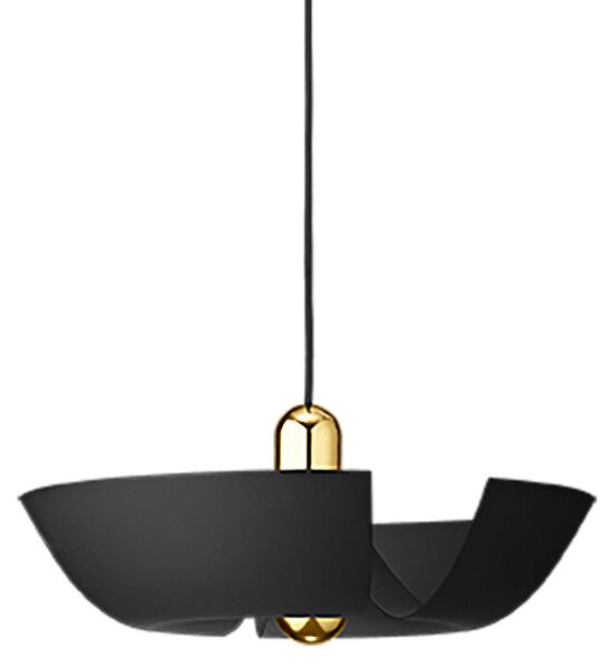 Lampa Wisząca AYTM, Cycnus, ściemnialny, czarny, salon, aluminium, design