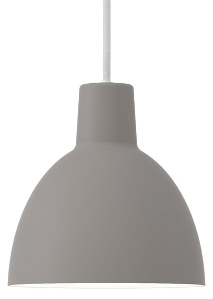 Lampa Wisząca Louis Poulsen, Toldbod 170, ściemnialny, szary, salon, metal, design