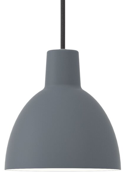 Lampa Wisząca Louis Poulsen, Toldbod 170, ściemnialny, szary, salon, metal, design