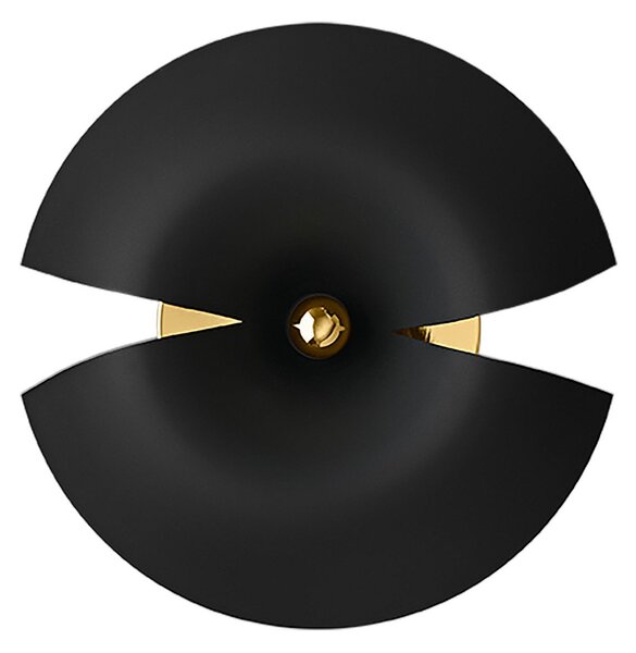 Lampa Ścienna AYTM, Cycnus, ściemnialny, czarny, salon, aluminium, design