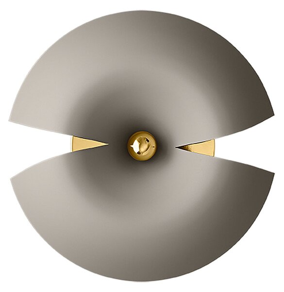 Lampa Ścienna AYTM, Cycnus, ściemnialny, szary, salon, aluminium, design
