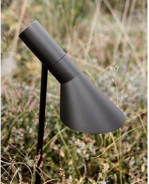 Zewnętrzna Lampa Louis Poulsen, czarny, taras, metal